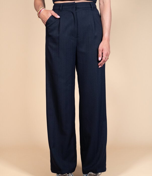 La Rebelle Pantalon donkerblauw | Joy