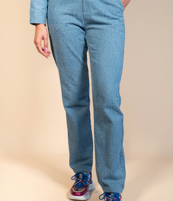 Fluresk Fluresk Jack broek | denim light blue