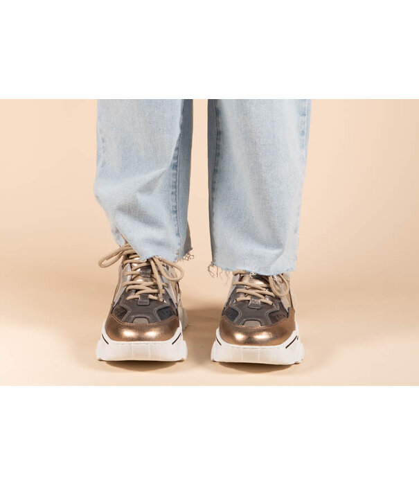 DWRS PLUTO metallic - Sneakers | Stone / Cipra