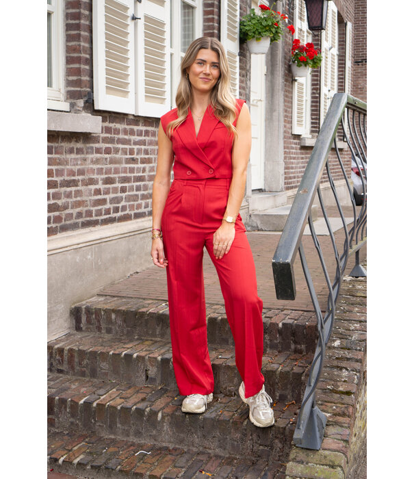 La Rebelle Gilet rood | Joy