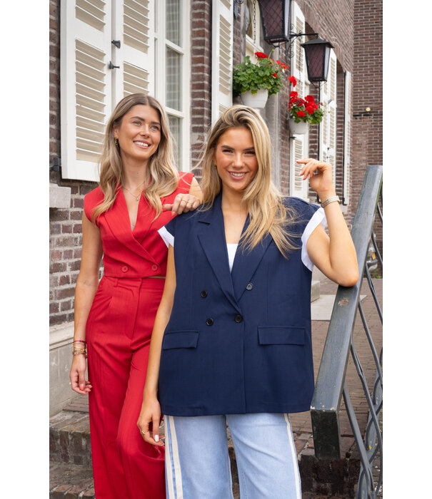 La Rebelle Gilet rood | Joy
