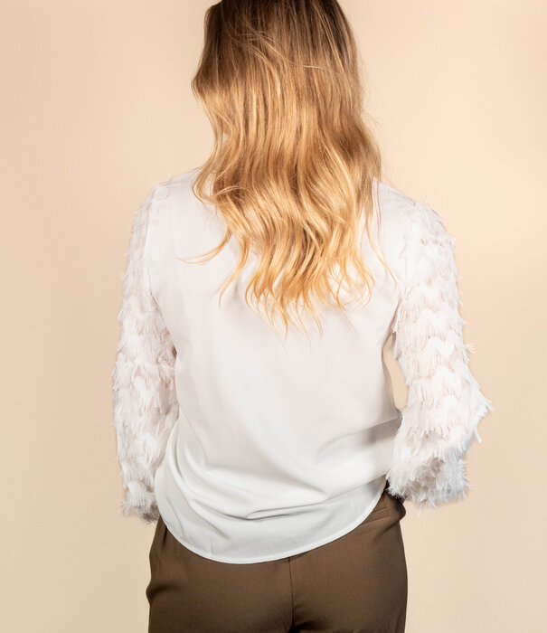 Fluresk Fluresk Joly blouse | off white