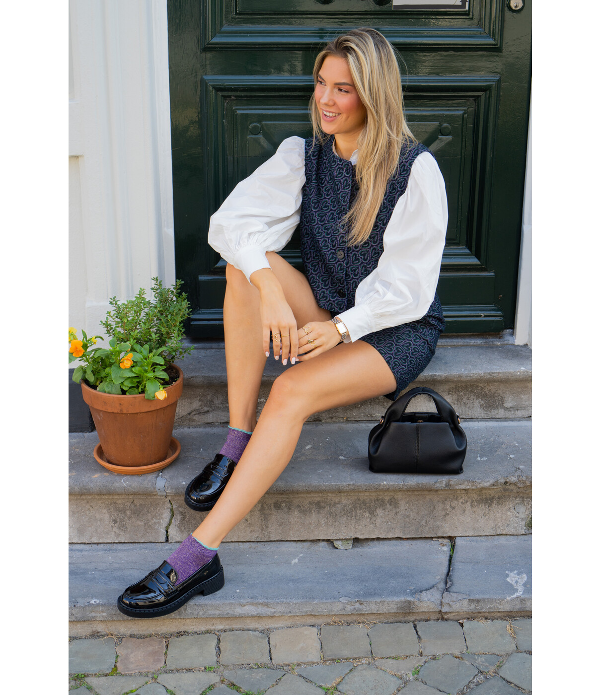 Loafers zwart | Sophie