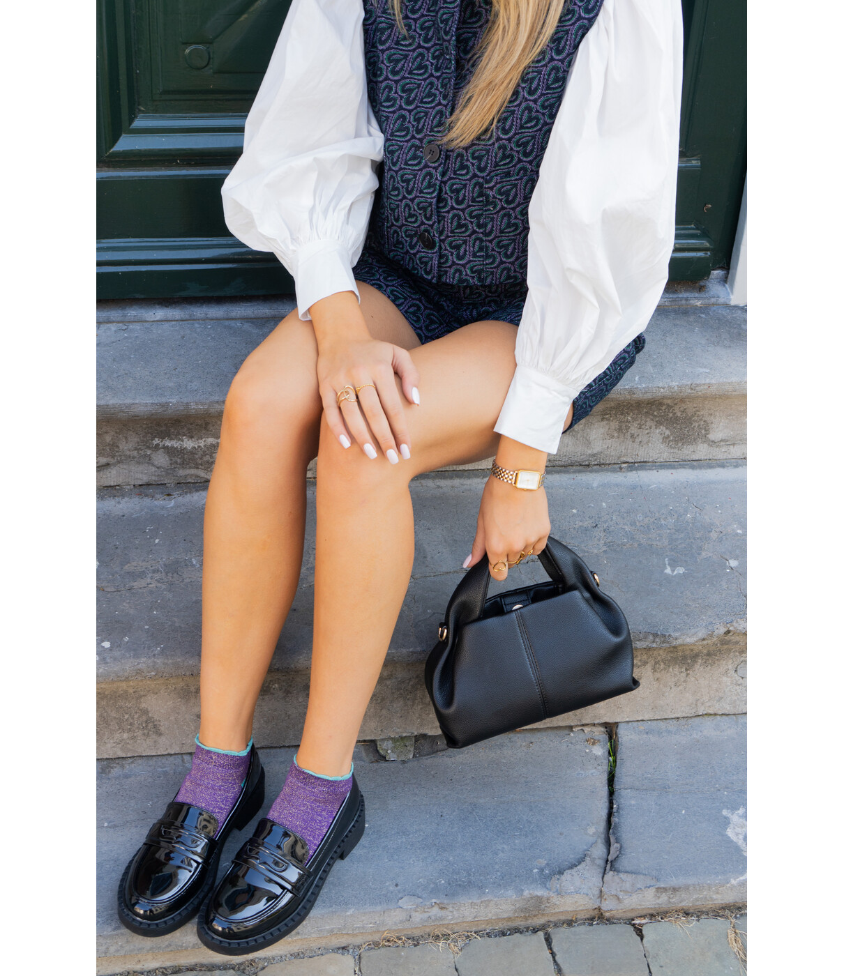 Loafers zwart | Sophie