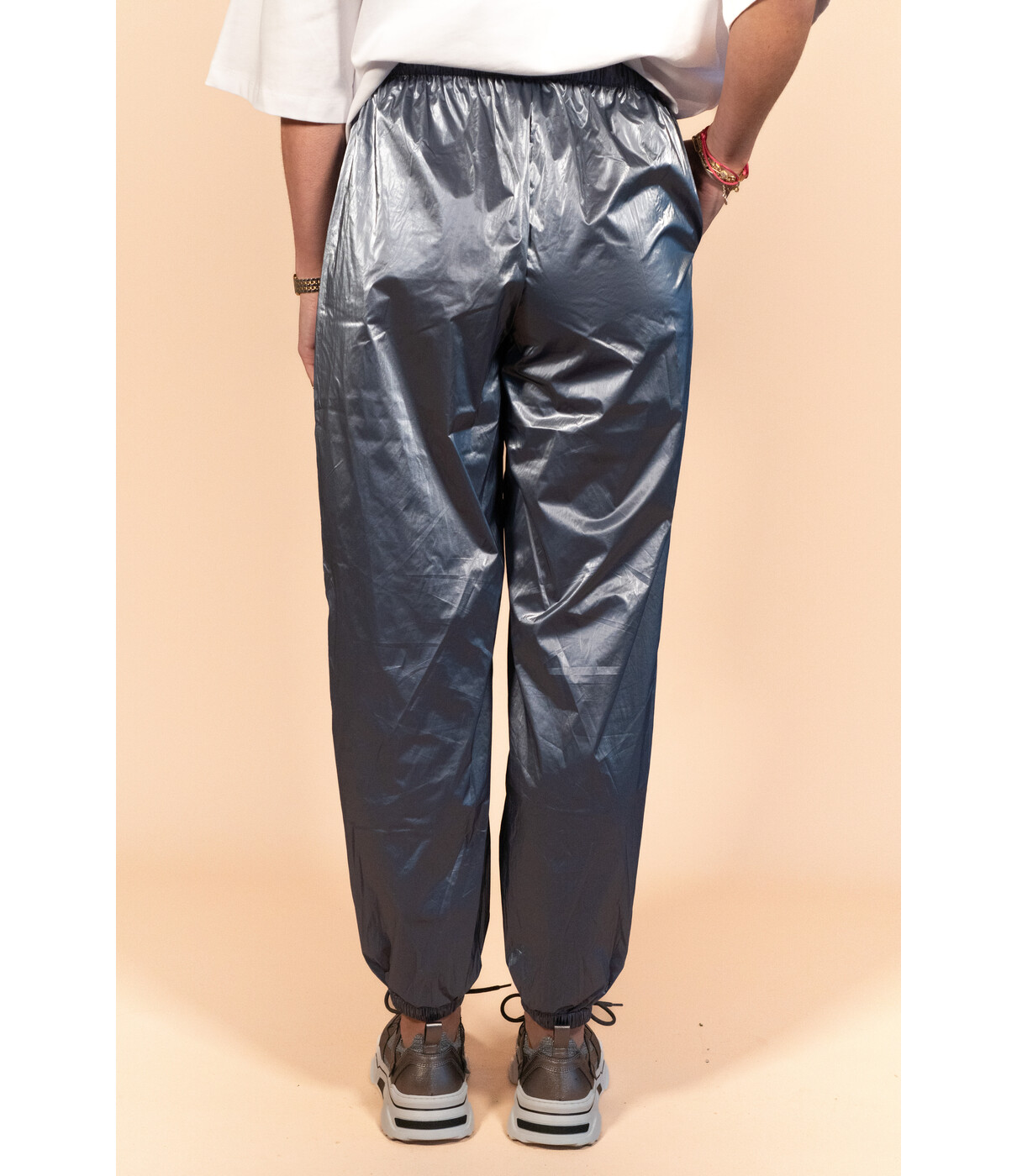Studio Amaya Studio Amaya Kiki pants | metallic blue