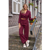 Pantalon bordeaux rood | Joy