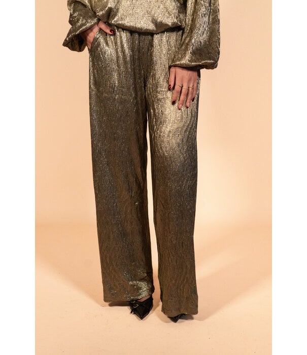 Fluresk Fluresk Noemi pants | gold