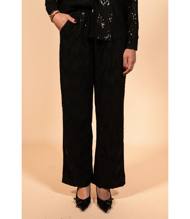 La Rebelle Broek zwart | Lincy