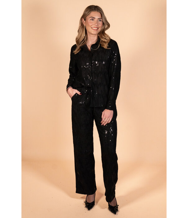 La Rebelle Broek zwart | Lincy