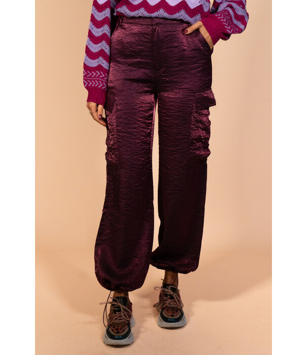 Fluresk Fluresk Angie pants | grape purple