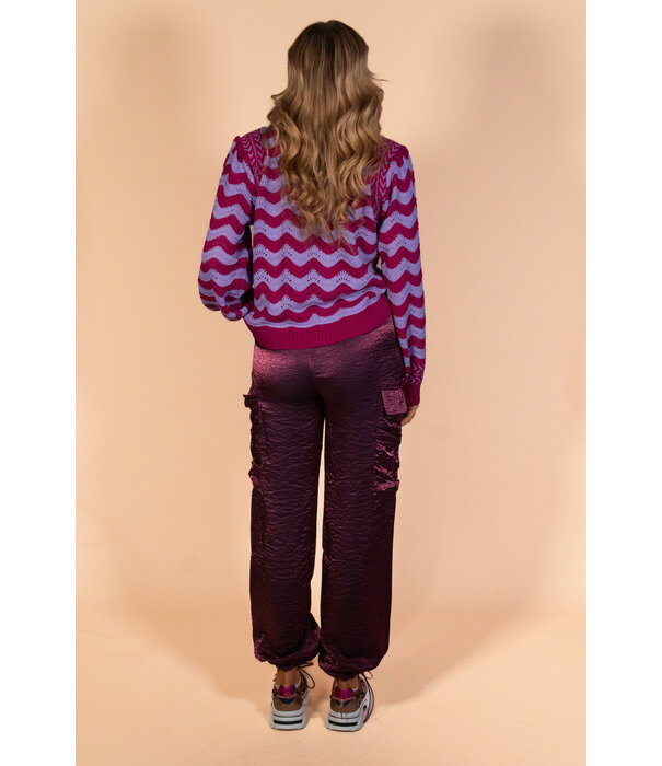 Fluresk Fluresk Angie pants | grape purple
