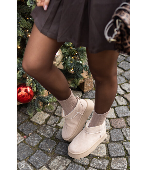 La Rebelle Boots beige | Rosa