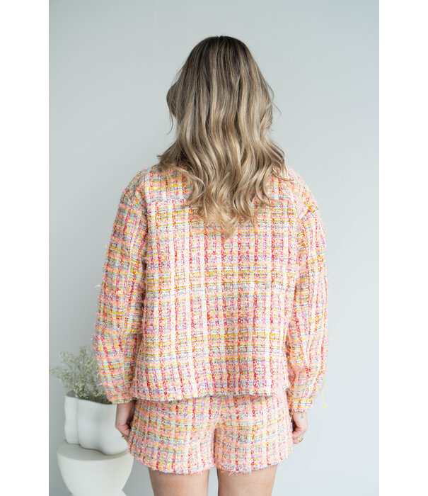 Studio Amaya Studio Amaya Fleur jacket | multi print