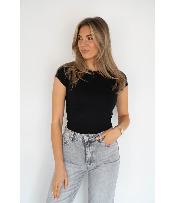 La Rebelle Top zwart | Fieke