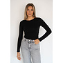 Top zwart | Melissa