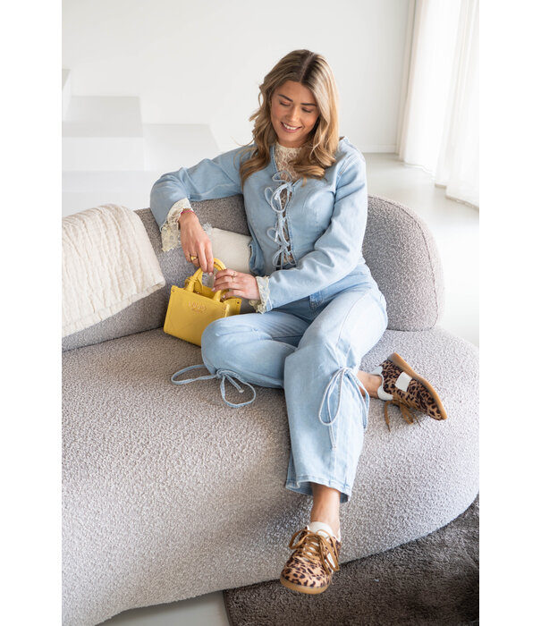 La Rebelle Jeans straight leg strik | Kaylee