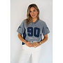 T-shirt baseball | Denim