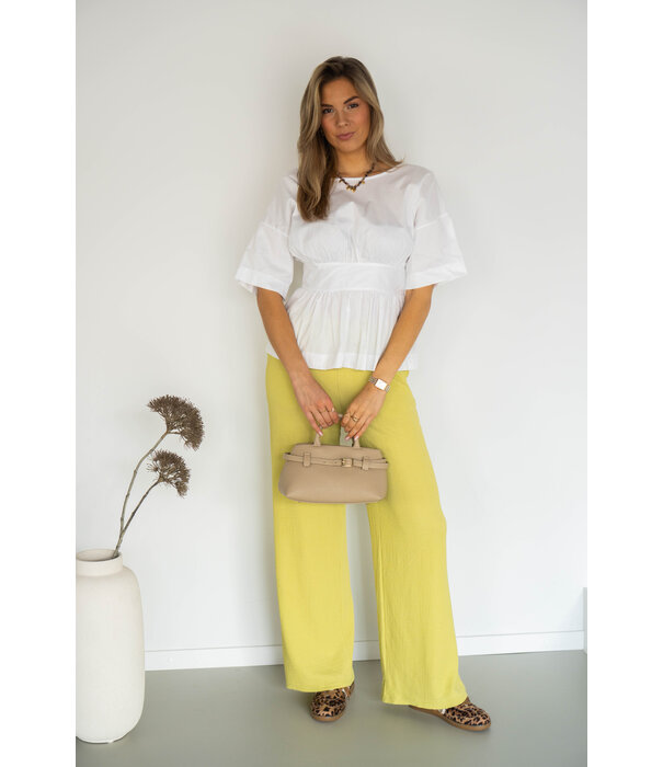 La Rebelle Blouse wit | Manouk