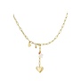Ketting goud | Charm hart