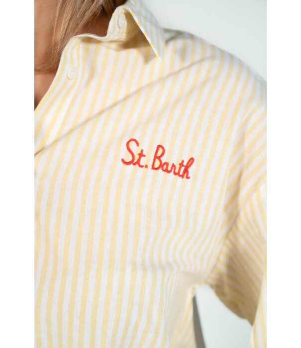 La Rebelle Blouse geel | St. Barth