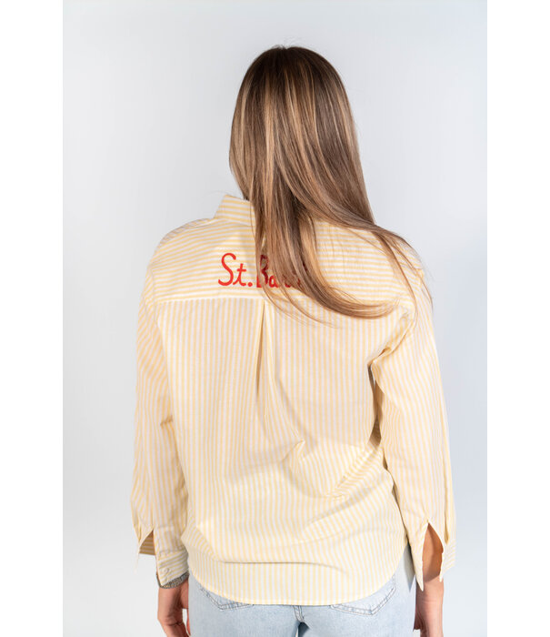 La Rebelle Blouse geel | St. Barth