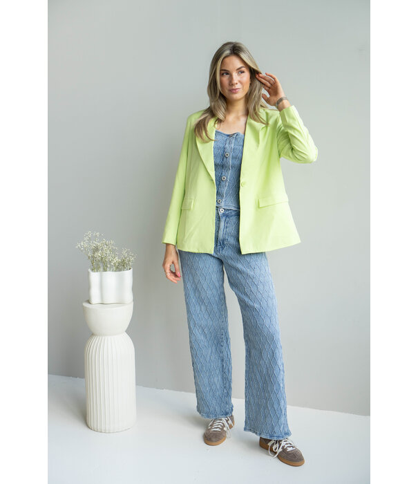 Fluresk Fluresk Catalina blazer | seafoam mint