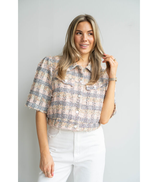 Studio Amaya Studio Amaya Noor jacket | light pink