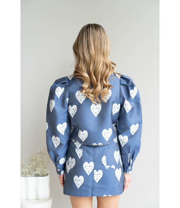 Studio Amaya Studio Amaya Heart jacket | blue