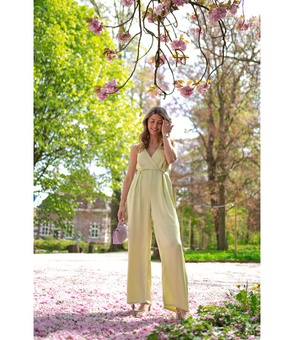 La Rebelle Jumpsuit groen | Jenny
