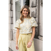 Top groen/geel | Silke