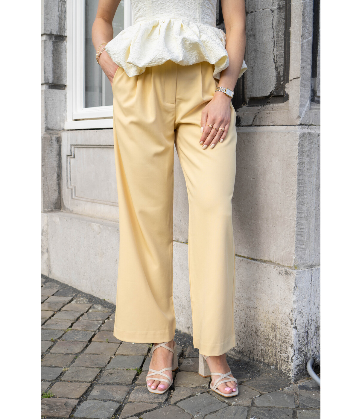 Pantalon geel | Vera