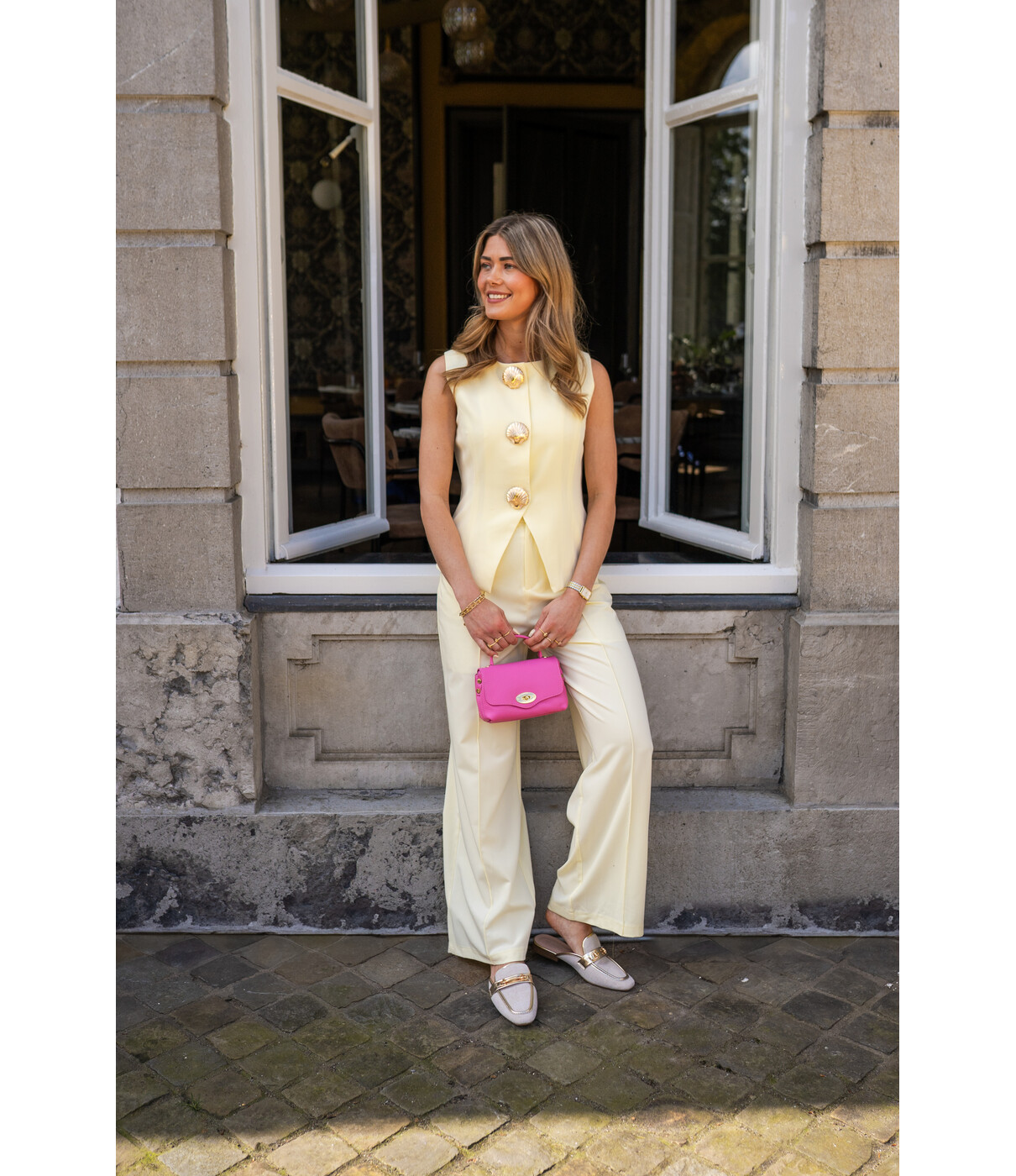 Pantalon geel | Jolie