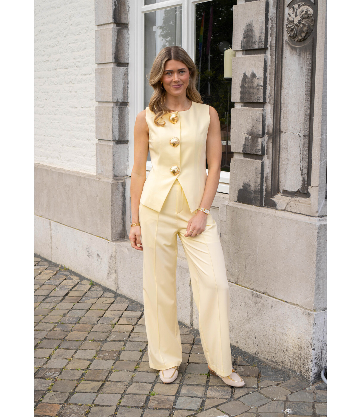 Pantalon geel | Jolie