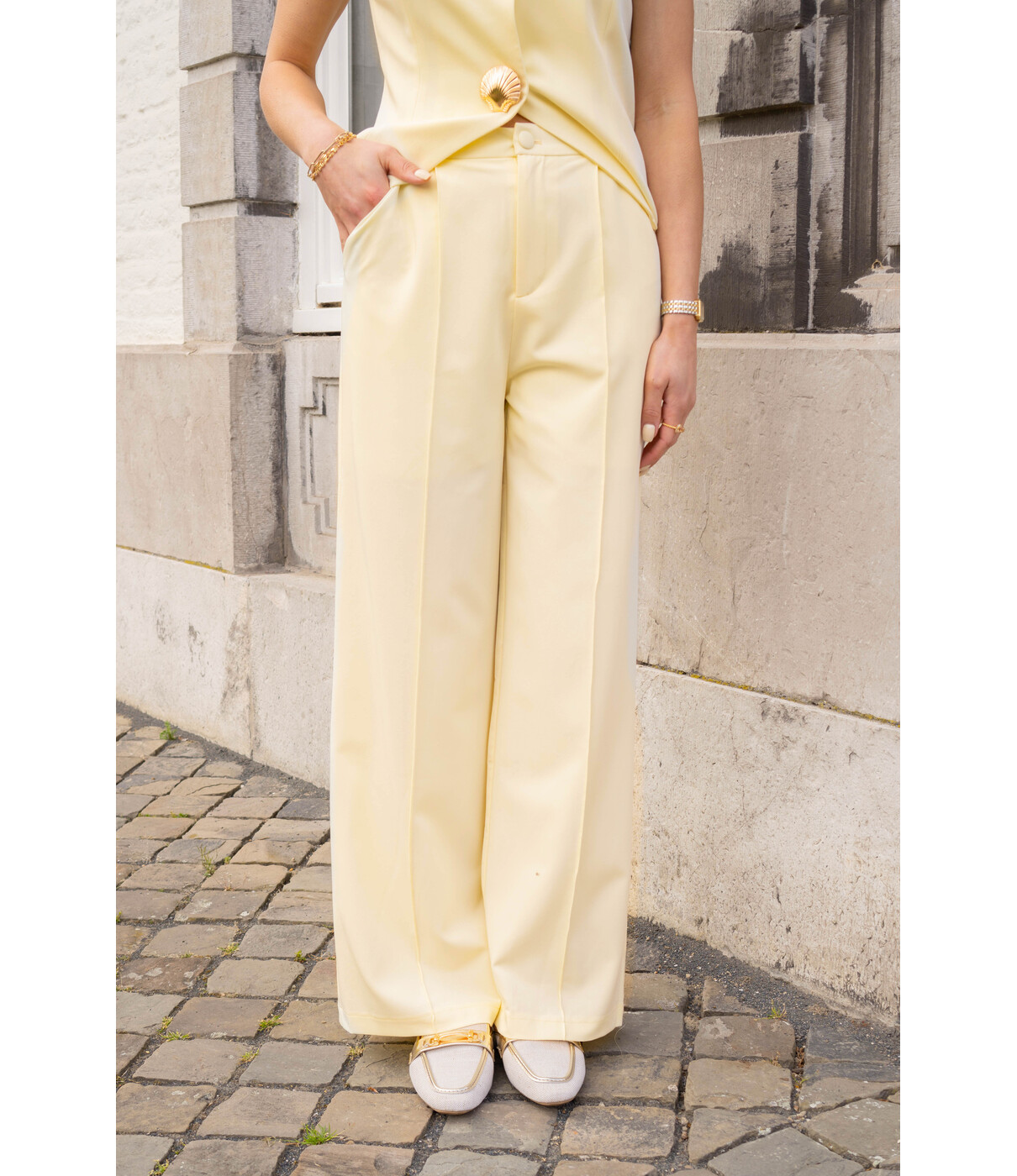 Pantalon geel | Jolie