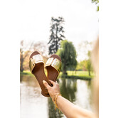 Slippers goud | Kylie