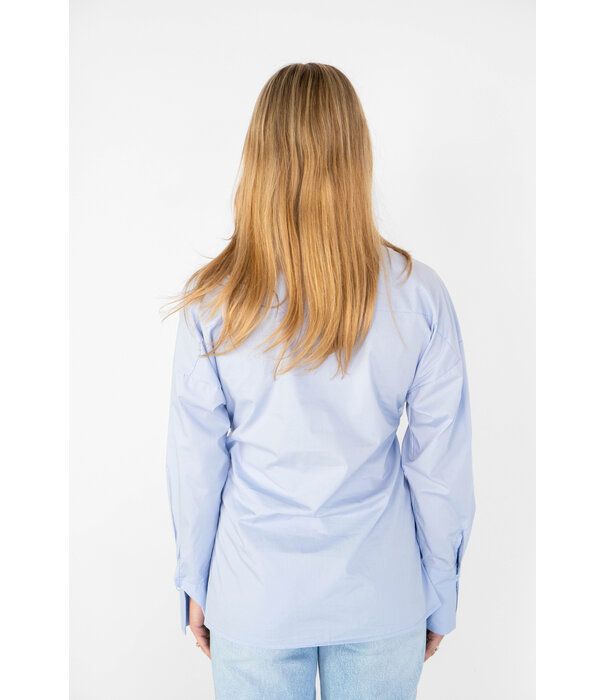 La Rebelle Blouse lichtblauw | Paloma