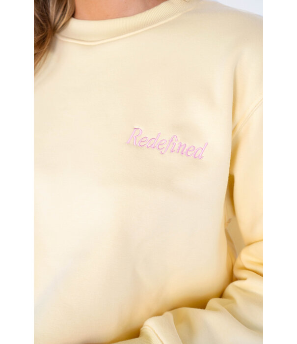 La Rebelle Sweater geel | Redefined