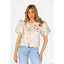 Top goud/beige | Alissa