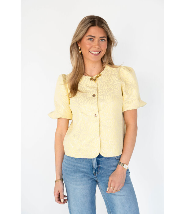 La Rebelle Top geel | Mia