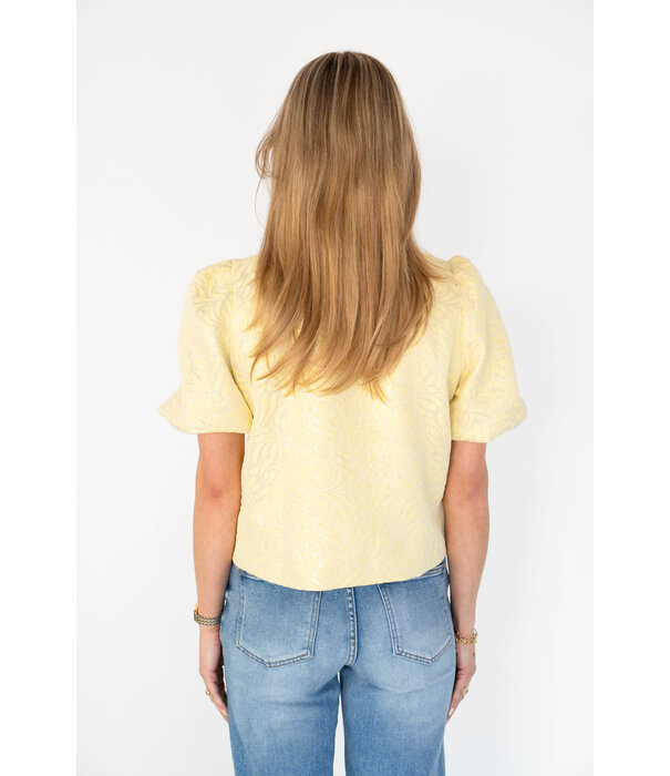 La Rebelle Top geel | Mia