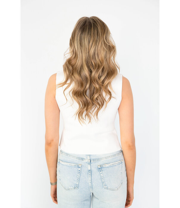 La Rebelle Top wit | Isabella