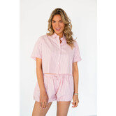 Blouse roze | Britta