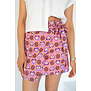 Fluresk Laviana skirt | flower peach/pale plum