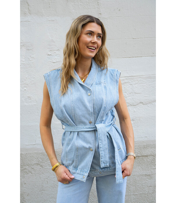 La Rebelle Gilet spijker | Livia