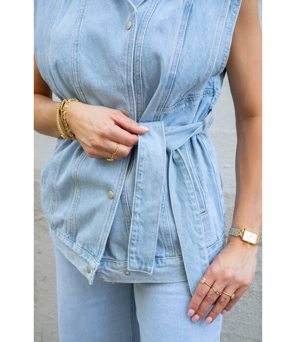 La Rebelle Gilet spijker | Livia