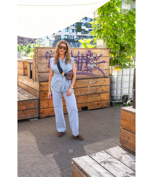 La Rebelle Gilet spijker | Livia