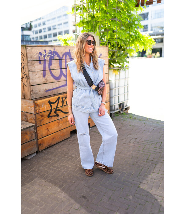 La Rebelle Gilet spijker | Livia