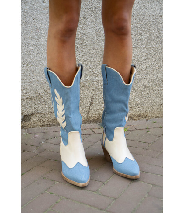 La Rebelle Cowboylaarzen | Denim