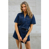 Top denim | Elisa
