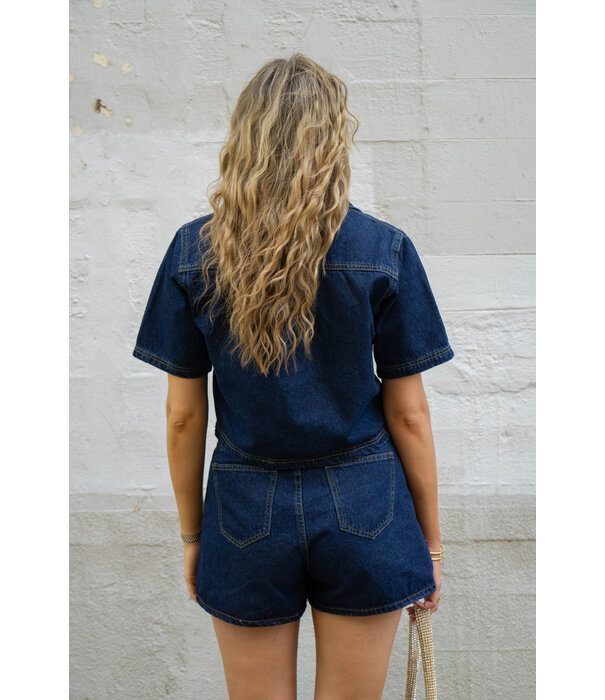 La Rebelle Skort denim | Elisa